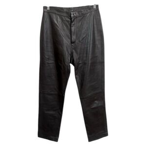 Colette Mordo Chocolate Leather Pants‎ Size 2